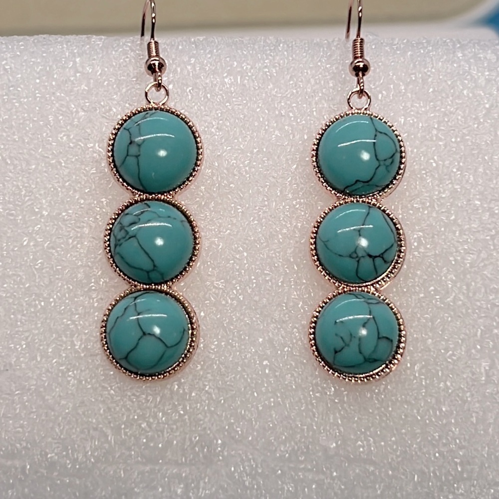 22103 Turquoise Earrings
